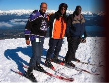 Black Skiers